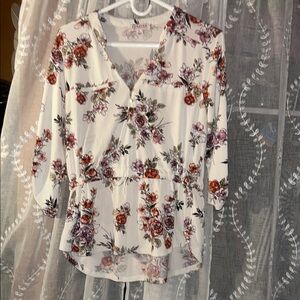 Floral Print Women's Top